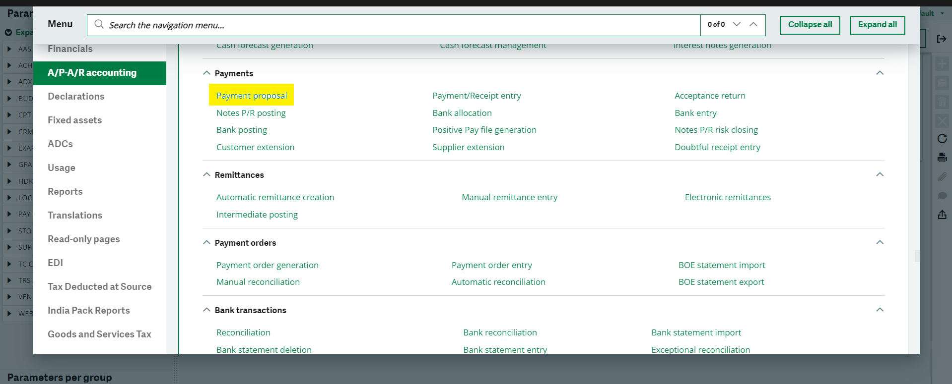 Payment Proposal