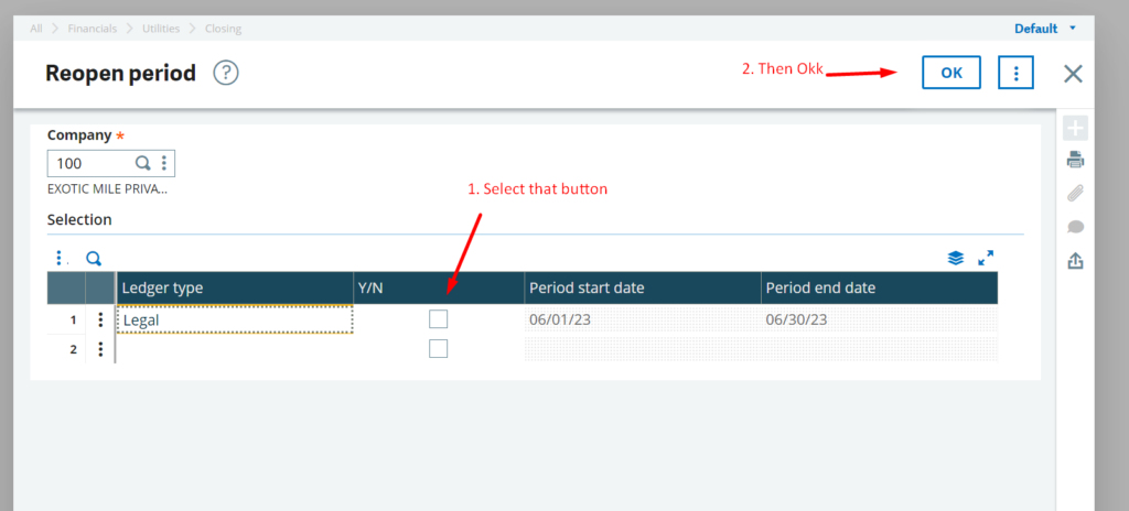 Trial Balance Error in Sage X3