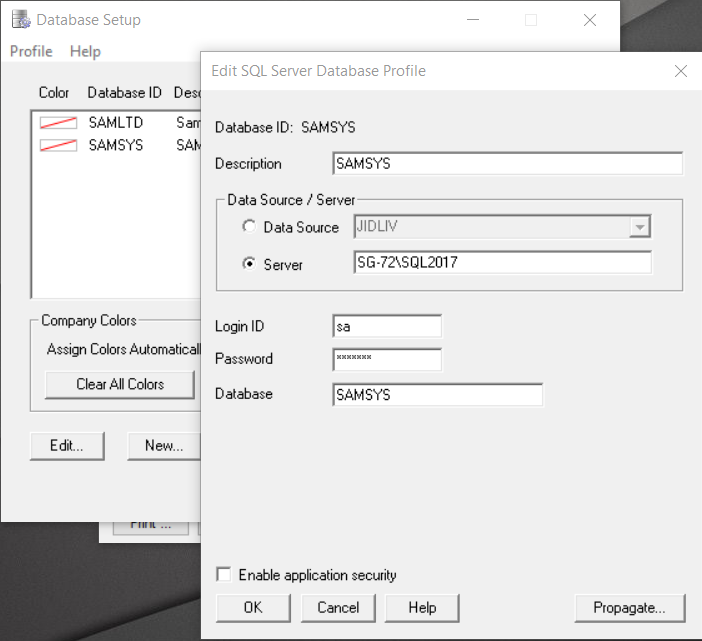 Database is locked by another task 