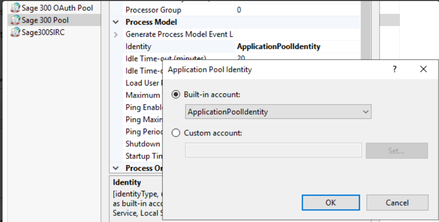 Application Pool