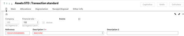 Assets-std-transaction-standard