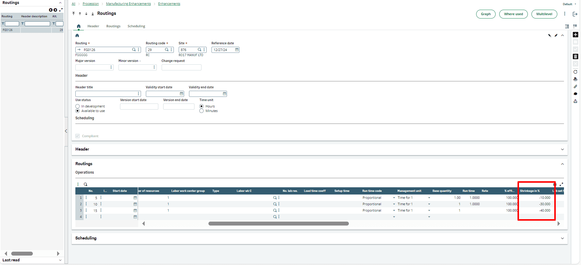 routing-sheduling